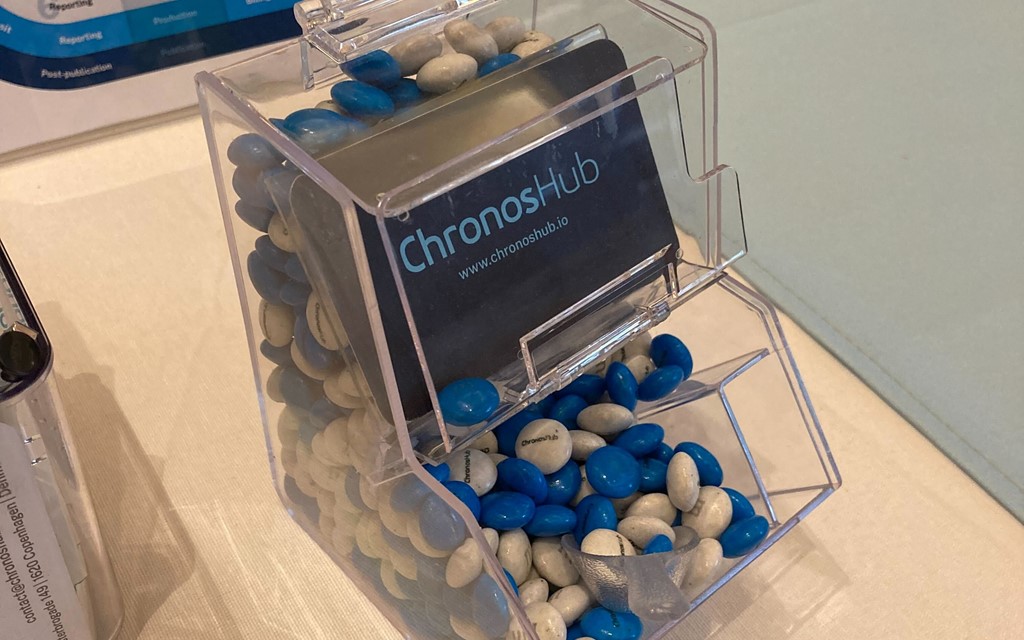 ChronosHub stand at the 46th annual SSP Conference