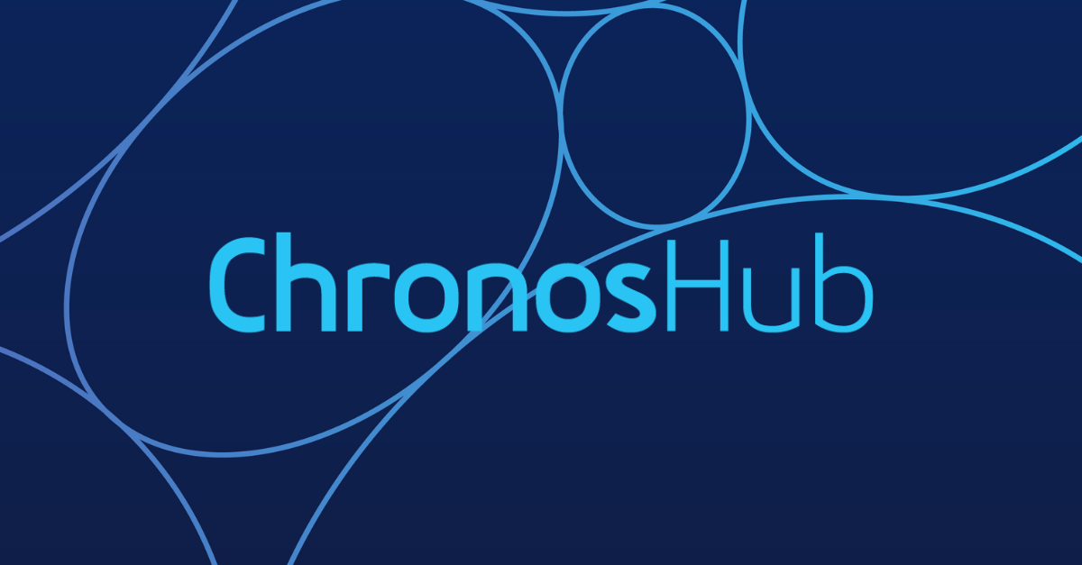 ChronosHub Logo in a grid