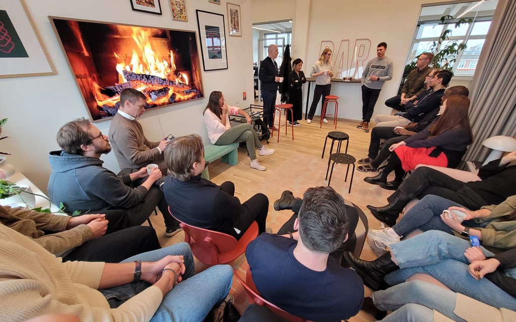 Company meeting at Chronoshub on Vesterbrogade in Copenhagen