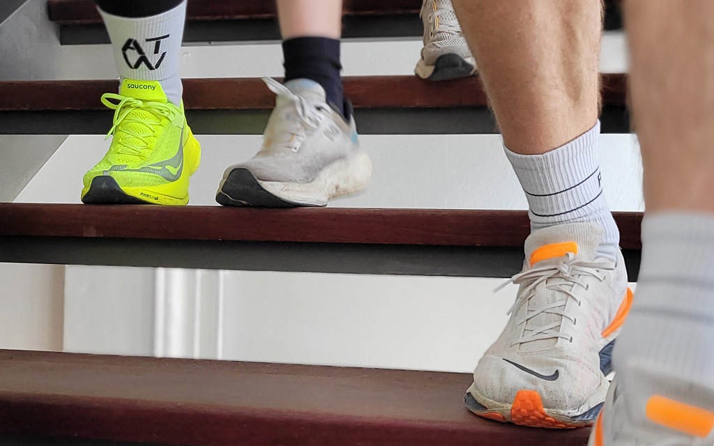 ChronosHub Running Club goes running every Tuesday at 14 o'clock